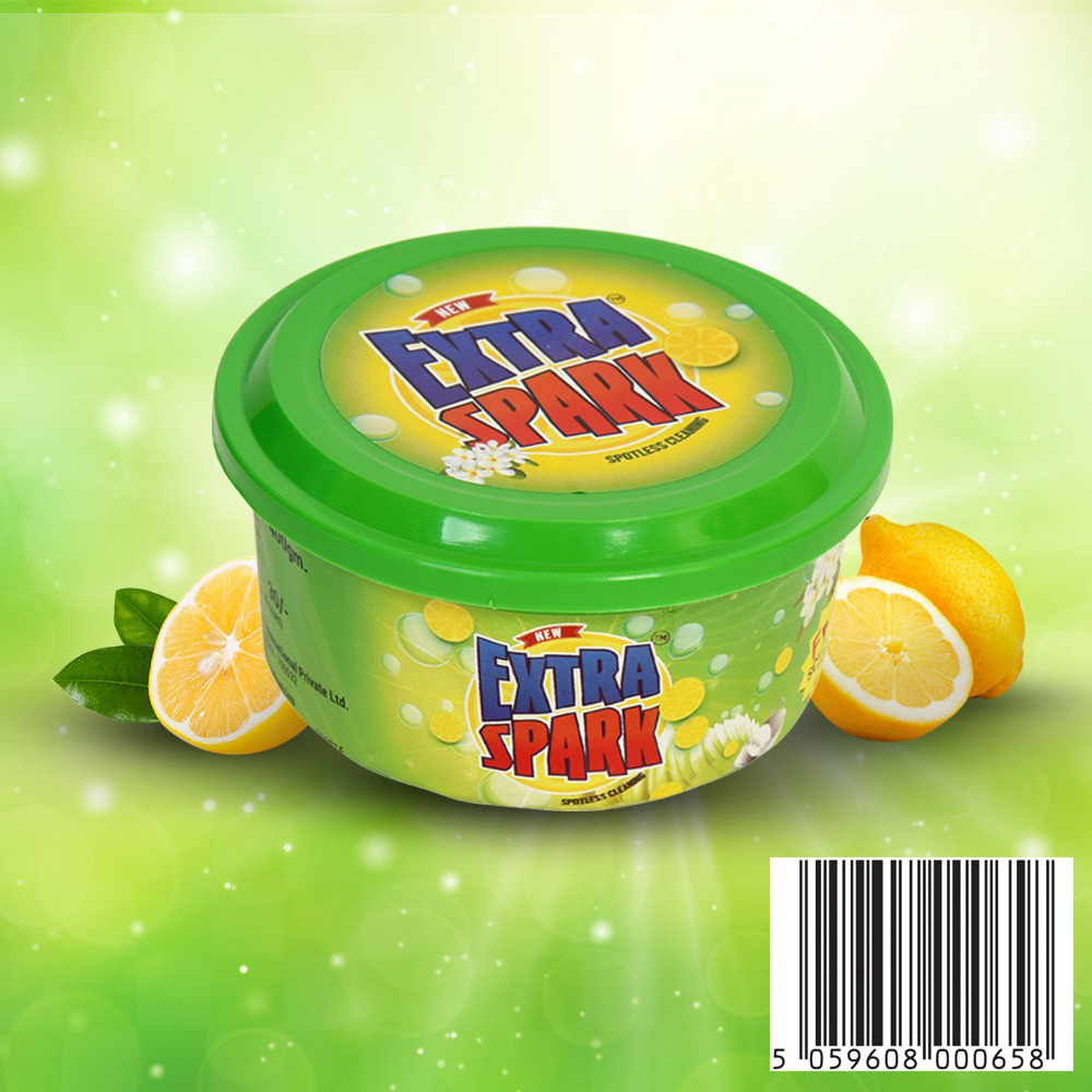New Extra Spark Dish Wash Soap 400 gm Tub