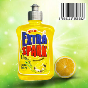 New Extra Spark Liquid Dish Wash Lime Gel